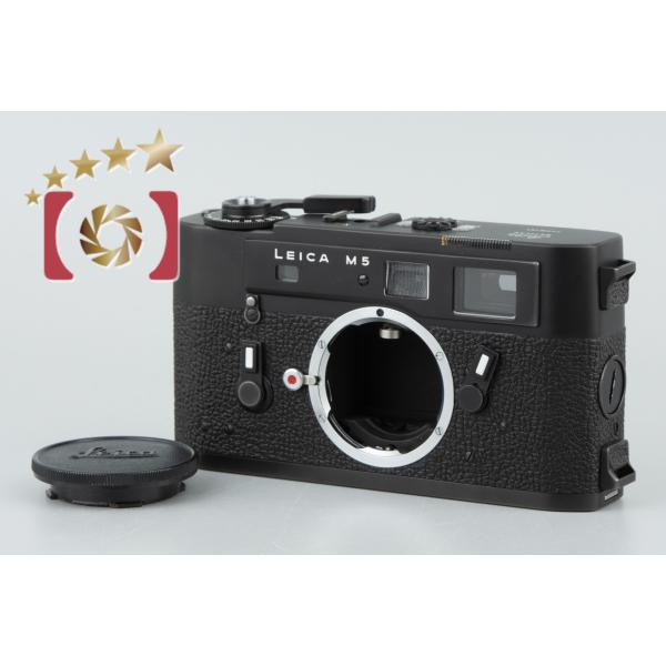 【中古】Leica ライカ M5 ブラック 前期 レンジファインダーフィルムカメラ