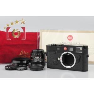 【中古】Leica ライカ M6 TTL 0.85 NSH400台限定モデル ブラックペイント + SUMMICRON-M 35mm f/2 ASPH E39｜five-star-camera