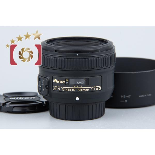 【中古】Nikon ニコン AF-S NIKKOR 50mm f/1.8 G