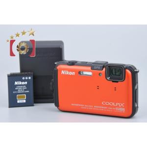 【中古】Nikon ニコン COOLPIX AW100 オレンジ コンパクトデジタルカメラ