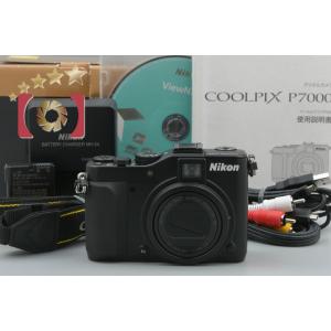 【中古】Nikon ニコン COOLPIX P7000 ブラック コンパクトデジタルカメラ 元箱付き