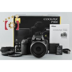 【中古】Nikon ニコン COOLPIX P900 ブラック コンパクトデジタルカメラ 元箱付き