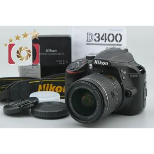 【中古】Nikon ニコン D3400 18-55 VR レンズキット ブラック
