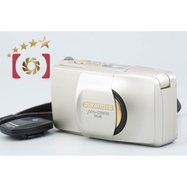 【中古】OLYMPUS オリンパス μ[mju:] ZOOM 105 DELUXE コンパクトフィル...