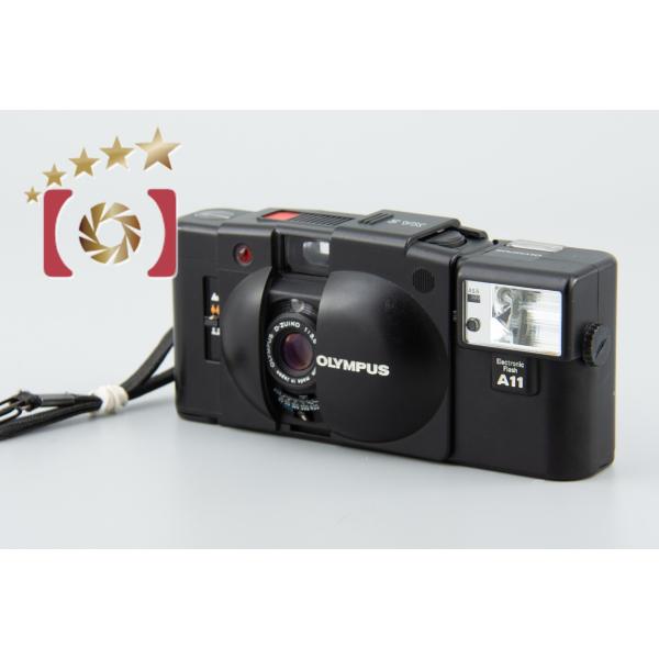 【中古】OLYMPUS オリンパス XA2 ブラック コンパクトフィルムカメラ