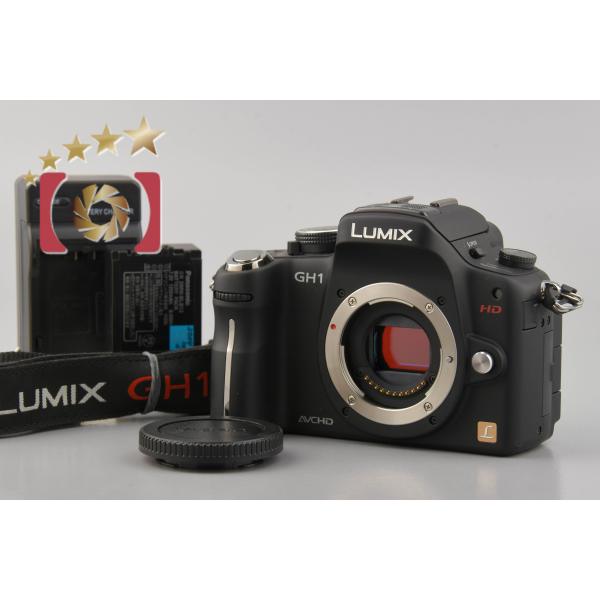 【中古】Panasonic パナソニック LUMIX DMC-GH1 コンフォートブラック ミラーレ...