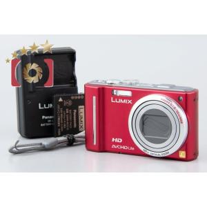【中古】Panasonic パナソニック LUMIX DMC-TZ10 レッド コンパクトデジタルカメラ｜five-star-camera
