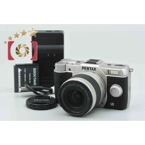 【中古】PENTAX ペンタックス Q10 ズームレンズキット シルバー シャッター回数僅少｜five-star-camera