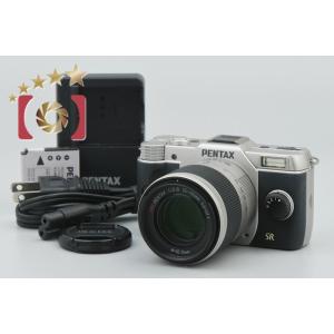 【中古】PENTAX ペンタックス Q7 + SMC 15-45mm f/2.8 ED IF 06 TELEPHOTO ZOOM シルバー｜five-star-camera