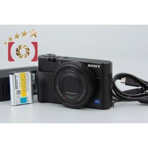 【中古】SONY ソニー Cyber-Shot DSC-RX100 ブラック デジタルスチルカメラ｜five-star-camera