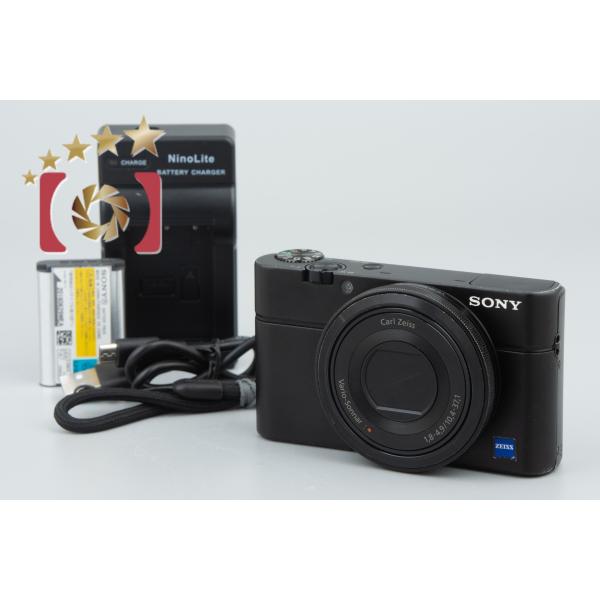 【中古】SONY ソニー Cyber-Shot DSC-RX100 ブラック デジタルスチルカメラ