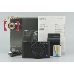【中古】SONY ソニー Cyber-Shot DSC-RX100 ブラック デジタルスチルカメラ ...