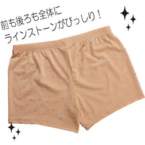 ベリーダンス インナーパンツ ラインストーン付...の詳細画像1