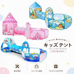 キッズプレイルーム ボールプール トンネル テントハウス 子供 キッズテント 男の子 女の子 幼児 プレイルーム トンネル遊び 知育 幼児知育