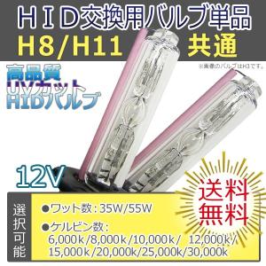 【送料無料・1ヶ月保証】HID交換バルブ H8/H11(共通)【35W/55W】左右2個セット　ケル...