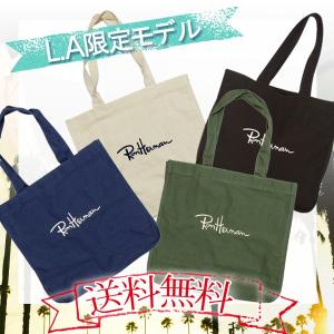 国内発送!即日!!在庫限り1580円! 期間限定価格!!【ネコポス送料無料】ロンハーマン Ron Herman ユニセックス　キャンバストートバッグ　LA限定 エコバック