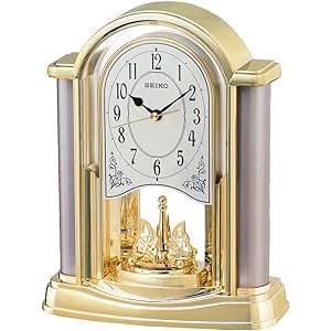 セイコークロック(Seiko Clock) セイコー クロック アナログ 回転飾り ... 置き時計