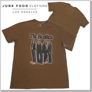 ジャンクフード JUNK FOOD THE BEATLES VINTAGE TEE 12MXBEA108 ビートルズ バンド 半袖 Tシャツ｜five