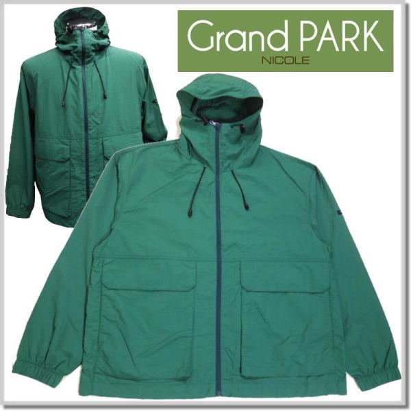 グランドパーク Grand PARK NICOLE 撥水フードマウンテンパーカー 3169-3700...