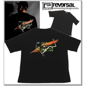 リバーサル reversal FEATHER BIG MARK BIG SILHOUETTE TEE rv21ss003-BLACK Tシャツ 半袖 カットソー ビッグシルエット｜five