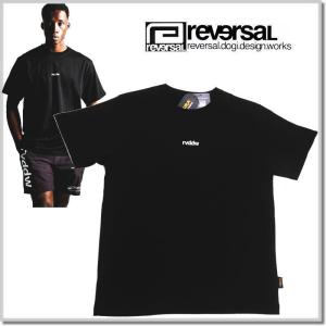 リバーサル reversal rvddw CORDURA〓 COTTON TEE rv23ss003-BLACK Tシャツ 半袖 カットソー｜five