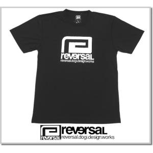 リバーサル reversal  BIG MARK DRY MESH TEE rvbs028(052)-BLACK Tシャツ 半袖 カットソー ドライメッシュ｜five