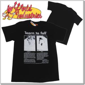 ワールドインダストリーズ WORLD INDUSTRIES LEARN TO FALL PHOTO SST WDSAST17-BLACK フォトTシャツ 半袖 カットソー｜five