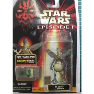 スターウォーズ エピソード1 コムテックフィギュア ワトー ハズブロ