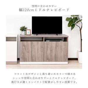 テレビ台 テレビボード 幅120cm 完成品 ...の詳細画像1