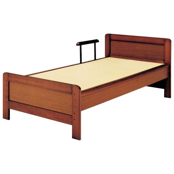 畳ベッド セミダブルベッド ベッドフレーム 木製ベッド セミダブル 日本製 ベッド 手すり付き 5段...