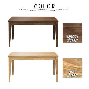 伸長式 ダイニングテーブル 単品 4段階 木製...の詳細画像3