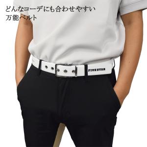 ベルト ゴルフ メンズ ビニールベルト スター...の詳細画像2