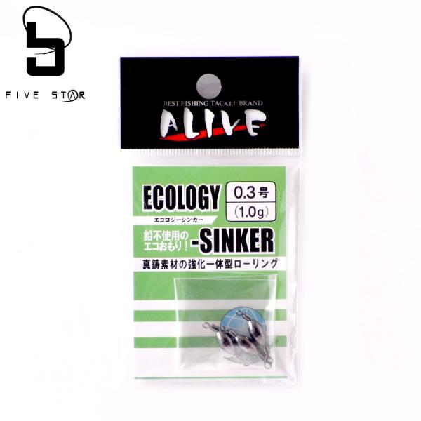 ALIVE/アライブ エコロジーシンカー 1.0号/FIVESTAR/ファイブスター