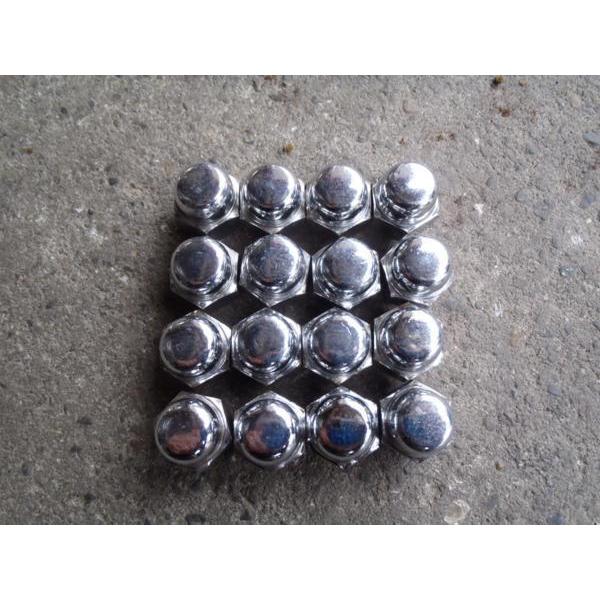 全国送料込み☆日産純正袋ナット２５ｍｍ１６個！ノート・アベニールなどに！