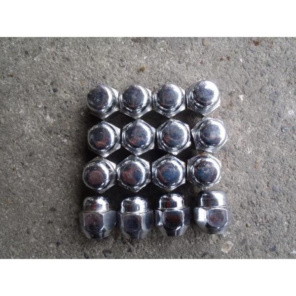 全国送料込み☆日産純正袋ナット２５ｍｍ１６個！マーチ・サニー・ラシーンなど