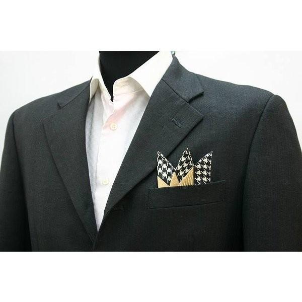 ポケットチーフ 結婚式 ワンタッチ ブランド フィックスポン fixpon メンズ スリーピークス ...