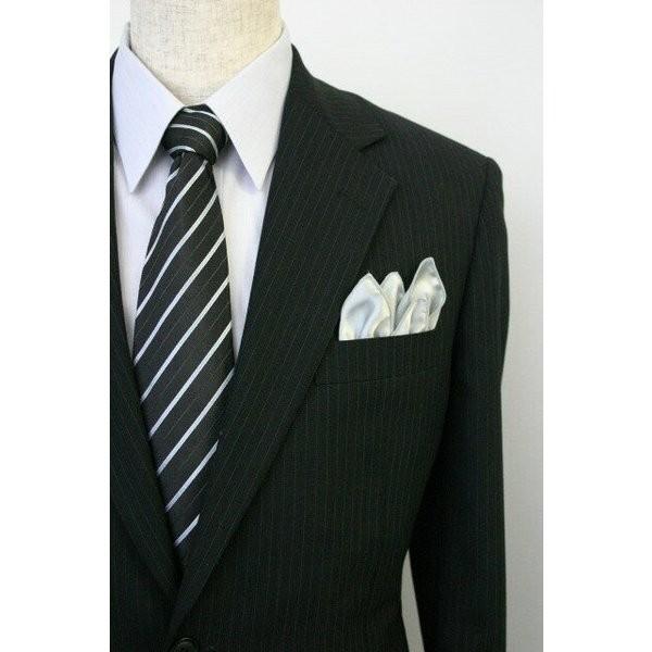 ポケットチーフ 結婚式 ワンタッチ ブランド フィックスポン fixpon メンズ クラッシュ シル...