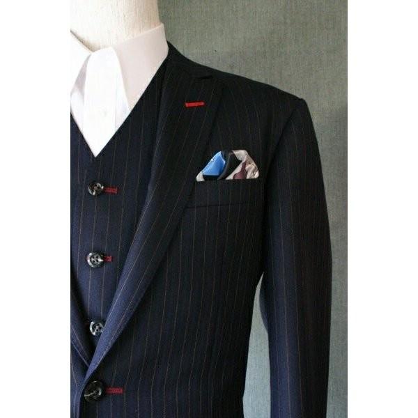 ポケットチーフ 結婚式 ワンタッチ ブランド フィックスポン fixpon メンズ パッフド２ グレ...