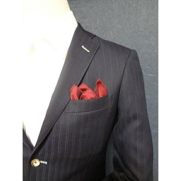 ポケットチーフ 結婚式 ワンタッチ ブランド フィックスポン fixpon メンズ クラッシュ 博多...