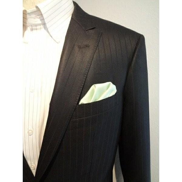 ポケットチーフ 結婚式 ワンタッチ ブランド フィックスポン fixpon メンズ パッフド２ サテ...