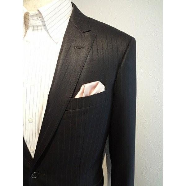 ポケットチーフ 結婚式 ワンタッチ ブランド フィックスポン fixpon メンズ パッフド２ 薄ピ...