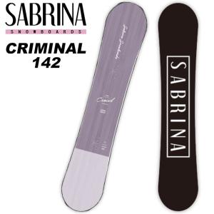 SABRINA サブリナ スノーボード 板 CRIMINAL 21-22 モデル｜fjanck2