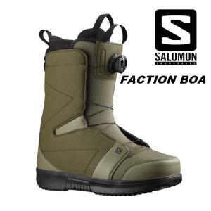 SALOMON サロモン スノーボード ブーツ FACTION BOA OLIVE NIGHT 21-22 モデル｜fjanck2