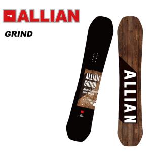 ALLIAN アライアン スノーボード 板 GRIND 22-23 モデル｜fjanck2