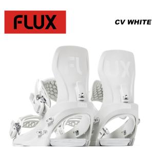 FLUX フラックス スノーボード ビンディング CV WHITE 23-24 モデル｜fjanck2