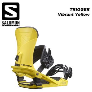 SALOMON サロモン スノーボード ビンディング TRIGGER Vibrant Yellow 23-24 モデル｜fjanck2