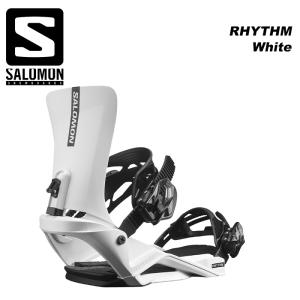 SALOMON サロモン スノーボード ビンディング RHYTHM White 23-24 モデル｜fjanck2