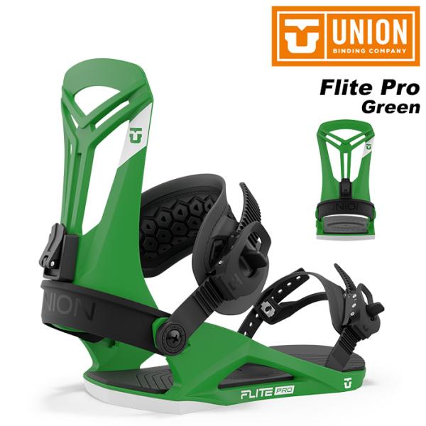 UNION ユニオン スノーボード ビンディング Flite Pro Green 23-24 モデル