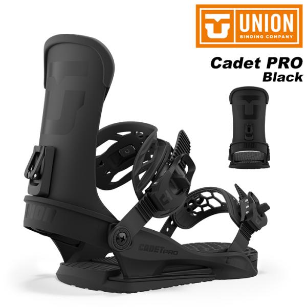 UNION ユニオン スノーボード ビンディング Cadet PRO Black 23-24 モデル...