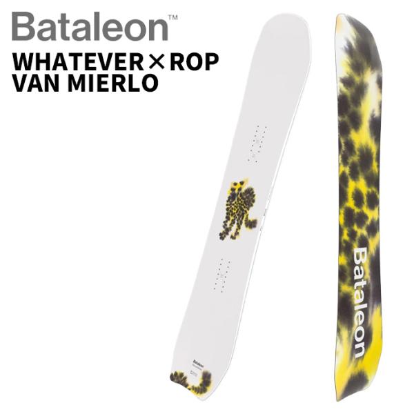 BATALEON バタレオン スノーボード 板 WHATEVER×ROP VAN MIERLO  2...